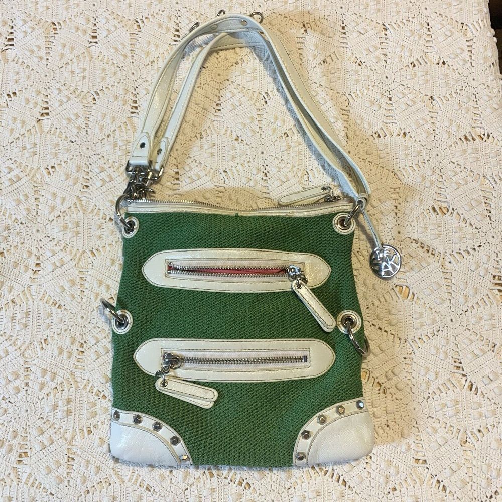 The Sak - Fossil - Bright Kelly Green Shoulder Ba… - image 1